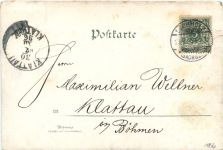 Gruss aus Buchholz in Sachsen - Litho