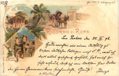 Ricordo di Roma - Litho