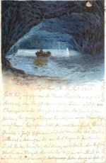 Capri - Grotta Azzura - Litho