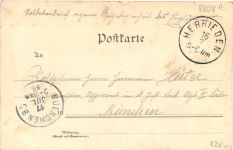 Gruss aus Herrieden - Litho