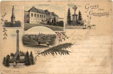 Gruss vom Geissberg - Wissembourg - Litho