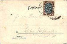Gruss vom Inselsberg - Litho