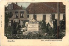 Naarden - Park met Comeniusmonument