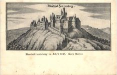 Muschel-Landsberg im Jahre 1645
