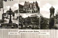 Gruss aus Gamburg an der Tauber - Werbach