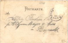 Gruss aus Mergentheim - Litho