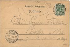 Gruss vom Melibocus - Vorläufer 1892 - Zwingenberg