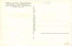 Orberrod Taunus - Gasthaus zur Post
