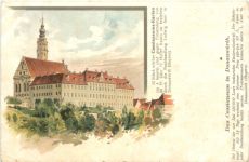 Das Cassianeum in Donauwörth - Litho