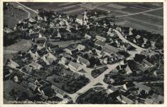 Pfaffenhofen am Zusam vom Flugzeug