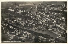 Donauwörth vom Flugzeug
