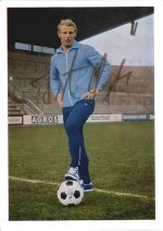 Berti Vogts mit Autogramm