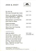 Ann & Andy mit Autogramm