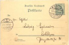 Mügeln - Bz. Dresden - Ganzsache