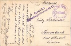 Kronprinz - Feldpost