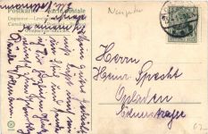 Neujahr - Hase - Künstler Ak Mailick