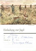 Einladung zur Jagd