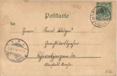 Gruss aus Müllheim in Baden - Litho