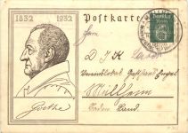 Goethe - Ganzsache