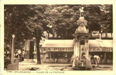 Aix les Bains - Place de la Fontaine