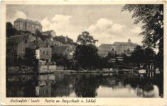 Weißenfels Saale - Partie mit Bergschule