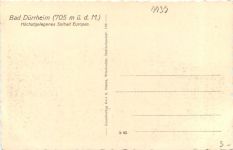 Bad Dürrheim - Erholungsheim der Reichsbahn