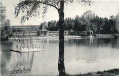 Bad Dürrheim - Salinensee mit Strandbad