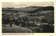 Blick auf den hohen Vogelsberg
