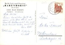 Bad Soden - Wald Cafe Rabenhorst