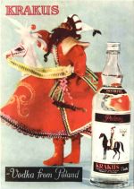 Werbung Krakus Vodka
