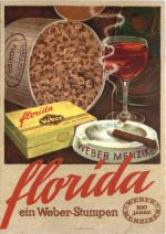 Werbung Florida Stumpen