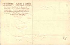 Geburt - Prägekarte