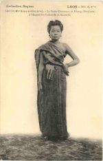 Laos - Sao-Si - La Petite Chanteuse de Khong
