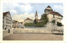 Frauenfeld - Schloss mit Rathausplatz