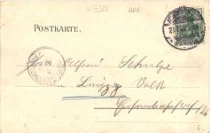 Gruss aus Schloss Augustusburg - Litho