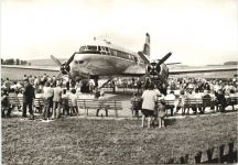 Cämmerswalde - Blaskonzert am Flugzeug