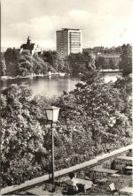 Karl-Marx-Stadt - Hochhaus am Schlossteich