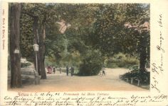 Zittau in Sachsen - Promenade bei Helds Terrasse