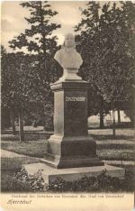 Herrnhut - Denkmal des Gründers von Herrnhut