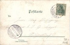 Ebersbach Oberlausitz - Gruss vom Hainberg - Litho