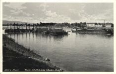 Weil am Rhein - Rhein Schiffsbrücke