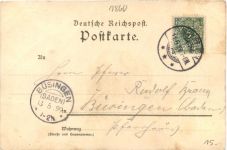 Gruss aus dem Wiesental - Hausen - Hebelhaus - Litho