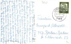 Gruß aus Lörrach im Wiesental