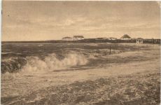 Nodseebad Büsum - Herrenstrand bei Sturmflut