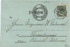Gruss aus Nodseebad Büsum - Litho