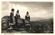 Hessische Bauernmädchen