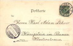 Gruß aus Giessen - Litho