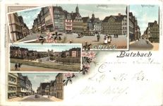 Gruss aus Butzbach - Litho