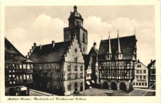 Alsfeld Hessen - Marktplatz