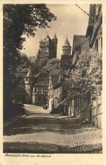 Braunfels an der Lahn - Blick zum Marktplatz